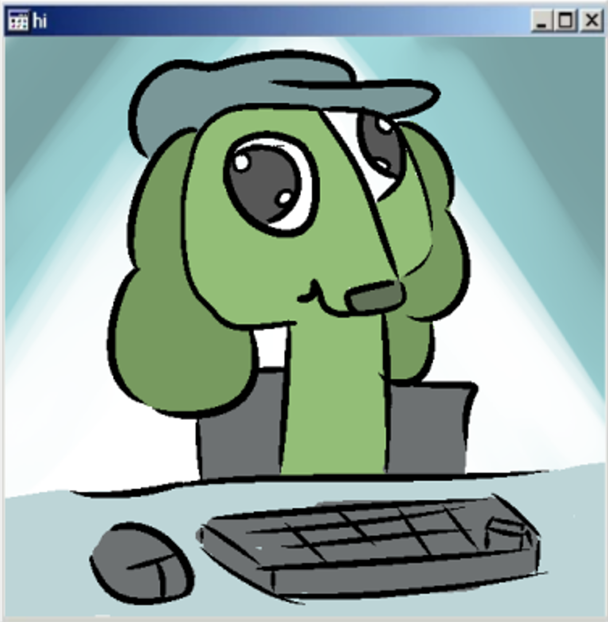 my fursona! me! myself!